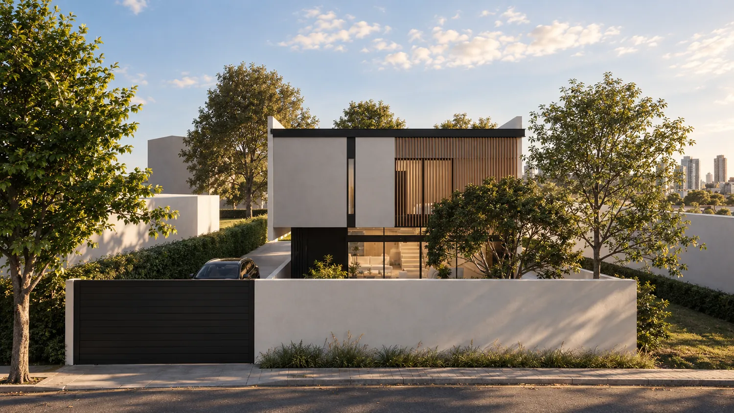 Residência Bacacheri, projeto de arquitetura residencial da RMJ em Bacacheri, Curitiba-PR