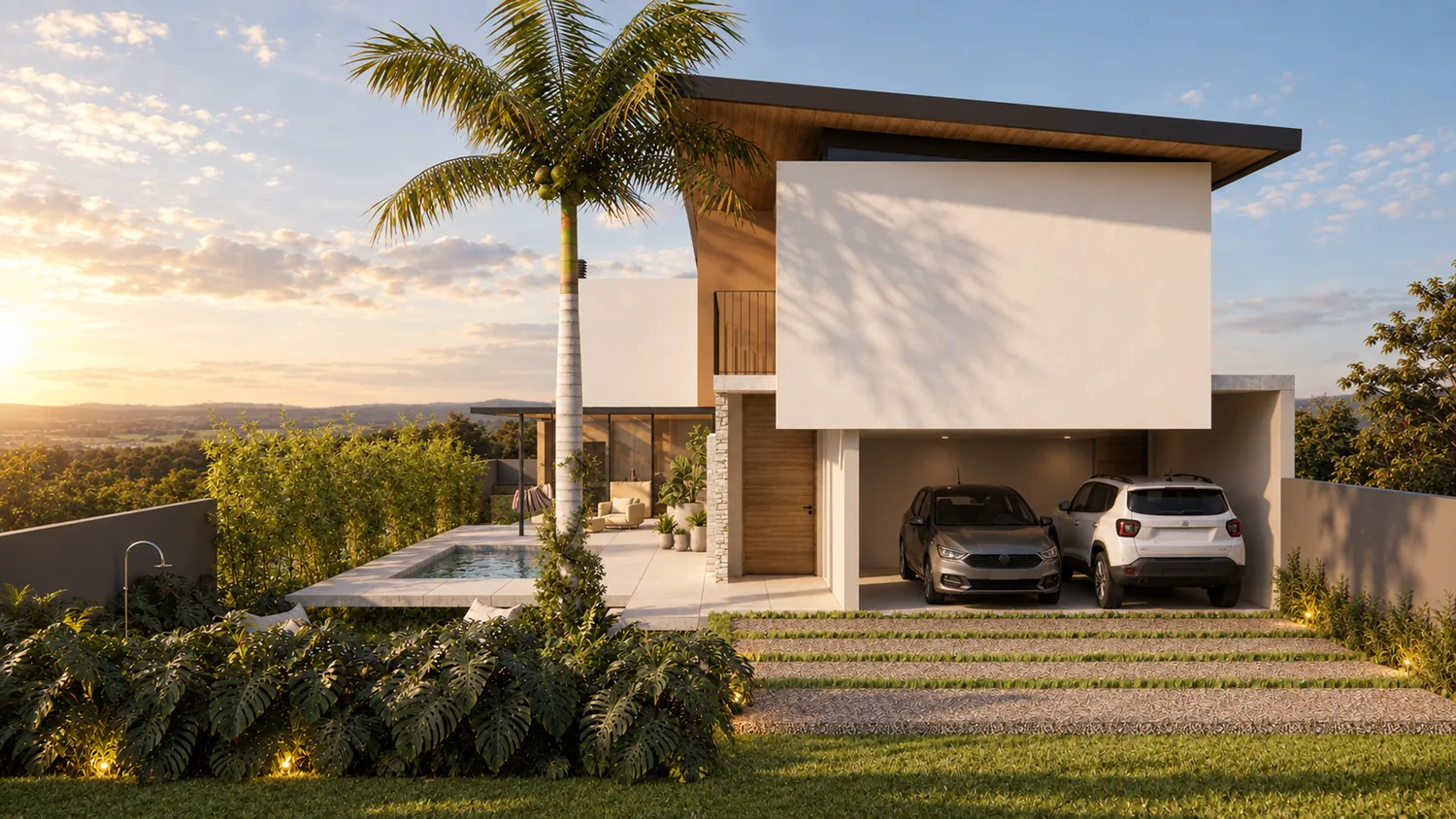 Residência Penha-SC, projeto de arquitetura residencial da RMJ em Penha-SC